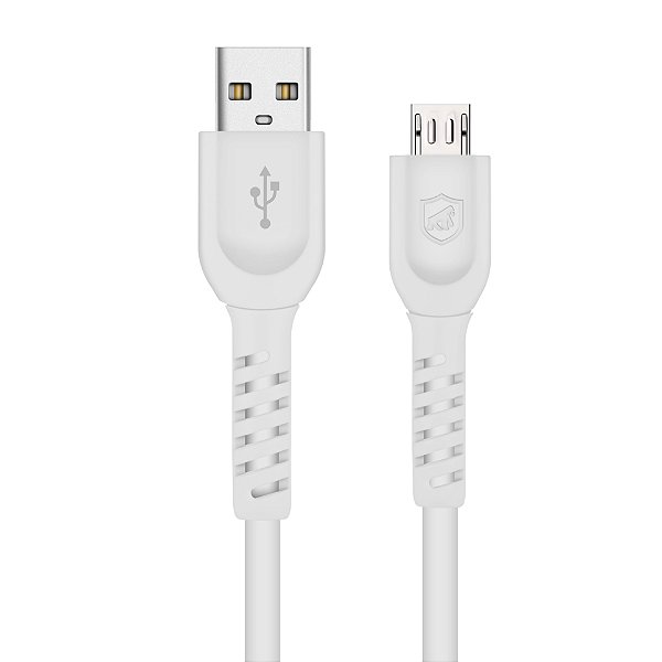 Cabo Dual Shock - BRANCO - Micro USB V8-A - 1,2m