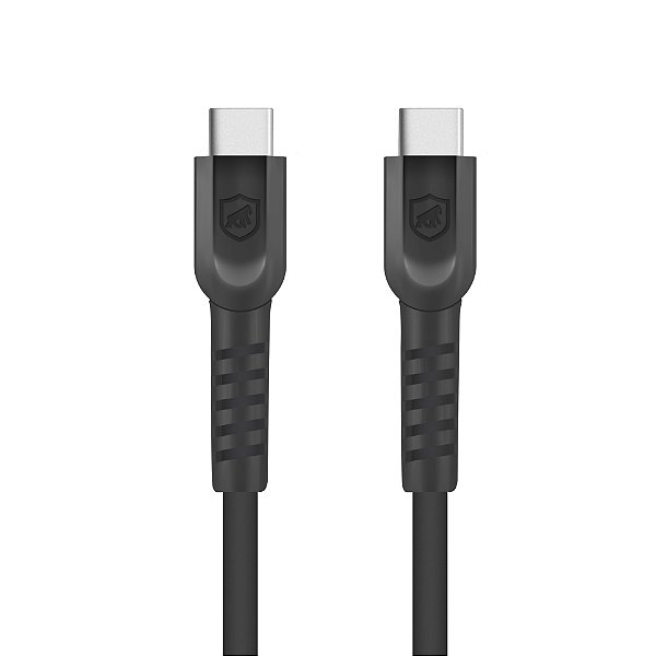 Cabo Dual Shock Preto Type-C/Type-C 1,2m