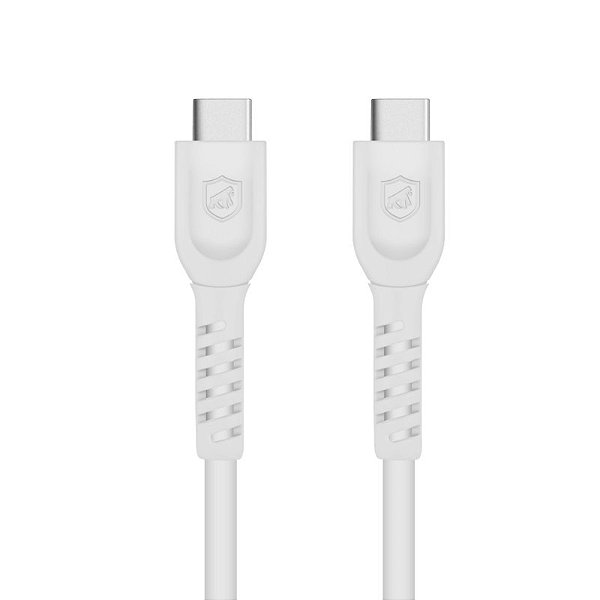 Cabo Dual Shock Branco Type-C/Type-C 2m